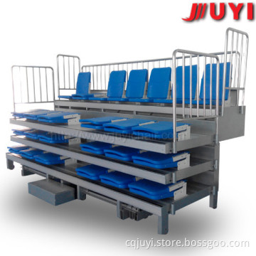 JY-769 folded stadium chair bleacher seat China furniture retractable seating